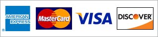 Visa, Mastercard, Discover, American Express, Checking, Savings